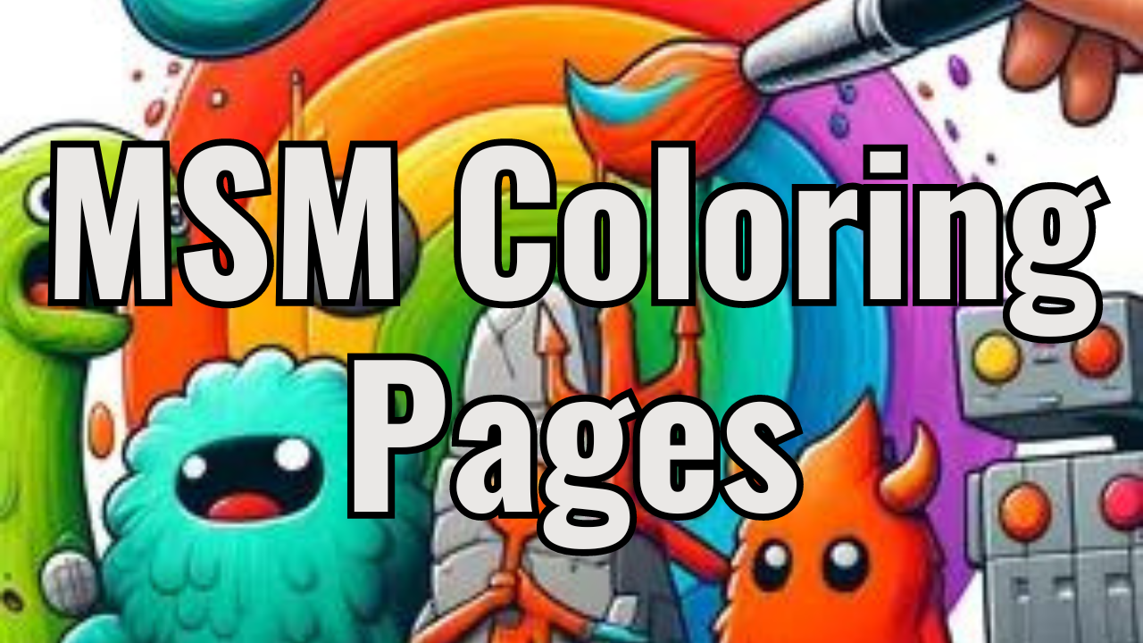MSM Coloring Pages